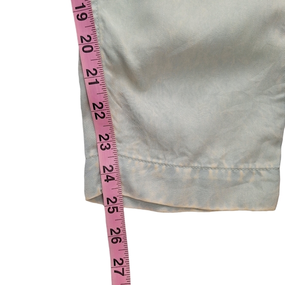 NEW Young Fabulous & Broke Small High Rise Tencel Pant Water Potassium Wash Mint - Picture 12 of 16
